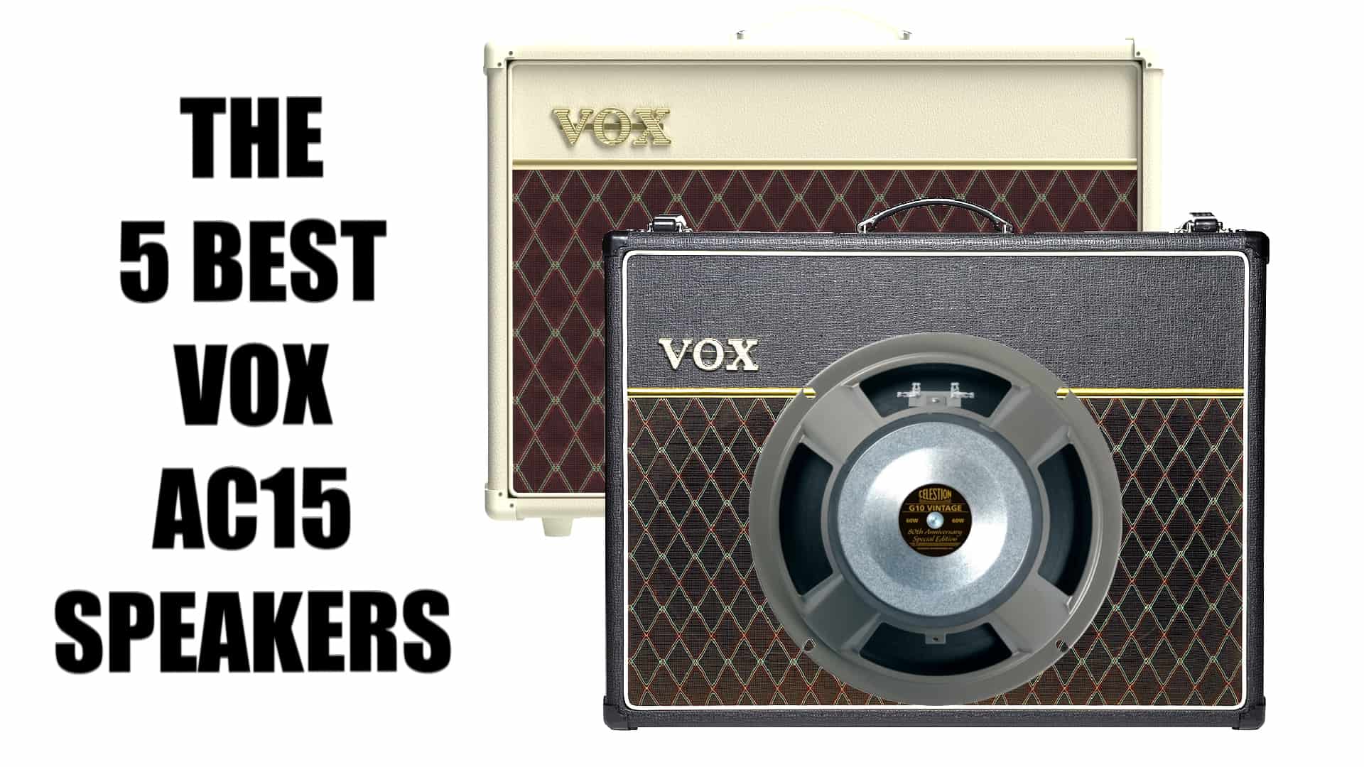 the Best Speakers for a Vox AC15